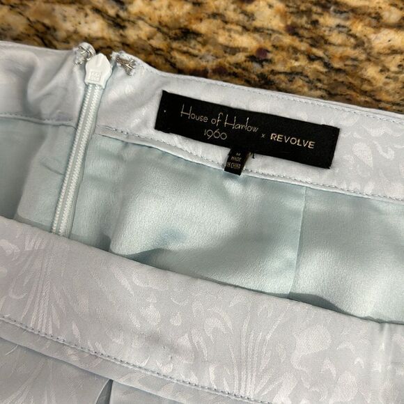 House Of Harlow 1960 x REVOLVE Amaya Pant in Dusty Blue Size M - Picture 5 of 11